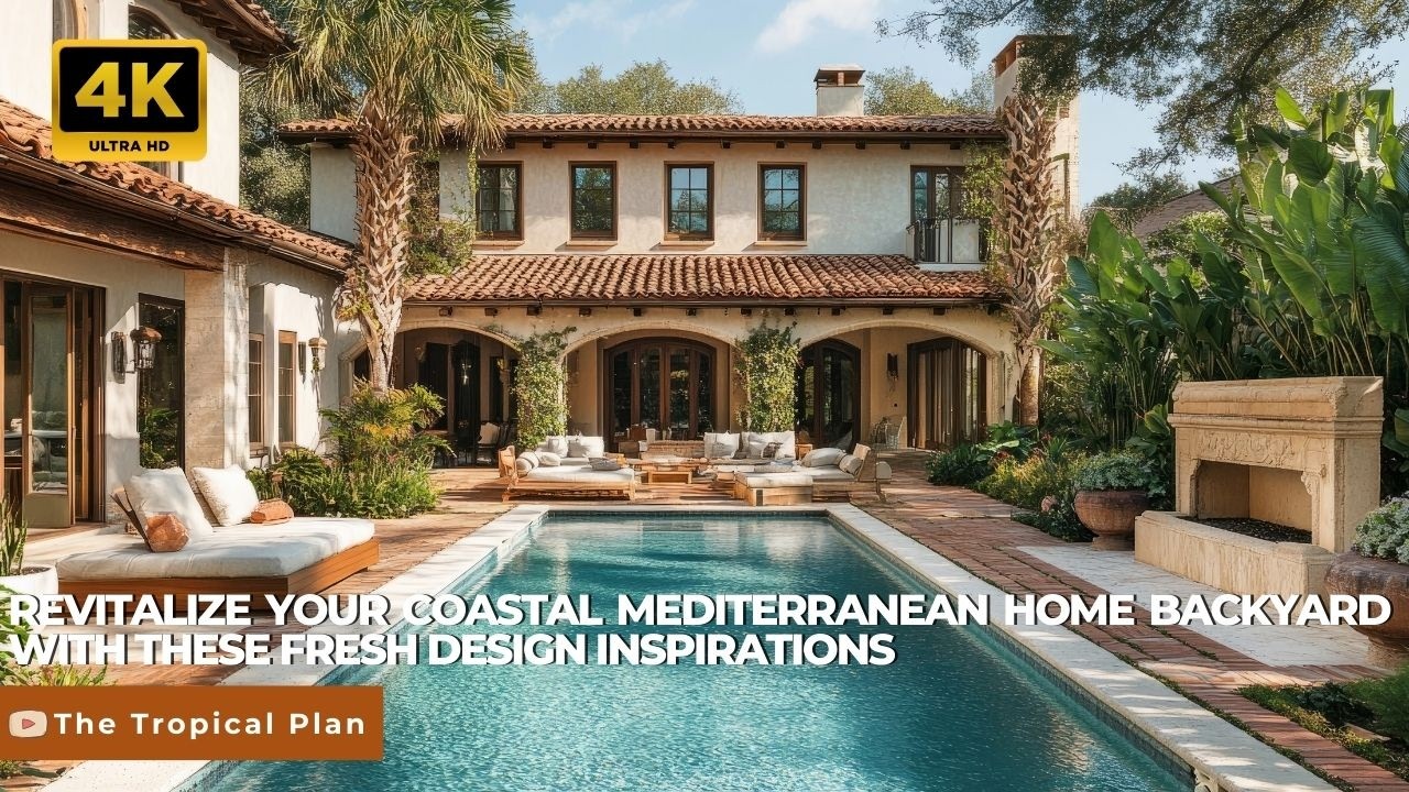 Coastal Mediterranean Backyard Design Inspiration 2024