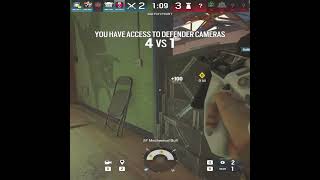 Instant 1v3 CLUTCH 💥 Gridlock Wipes Them All! | Rainbow Six Siege