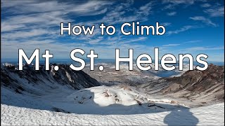 How to Climb Mt  Saint Helens in Winter