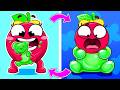 Where is my gummy bear body? Color sweets adventure for kids