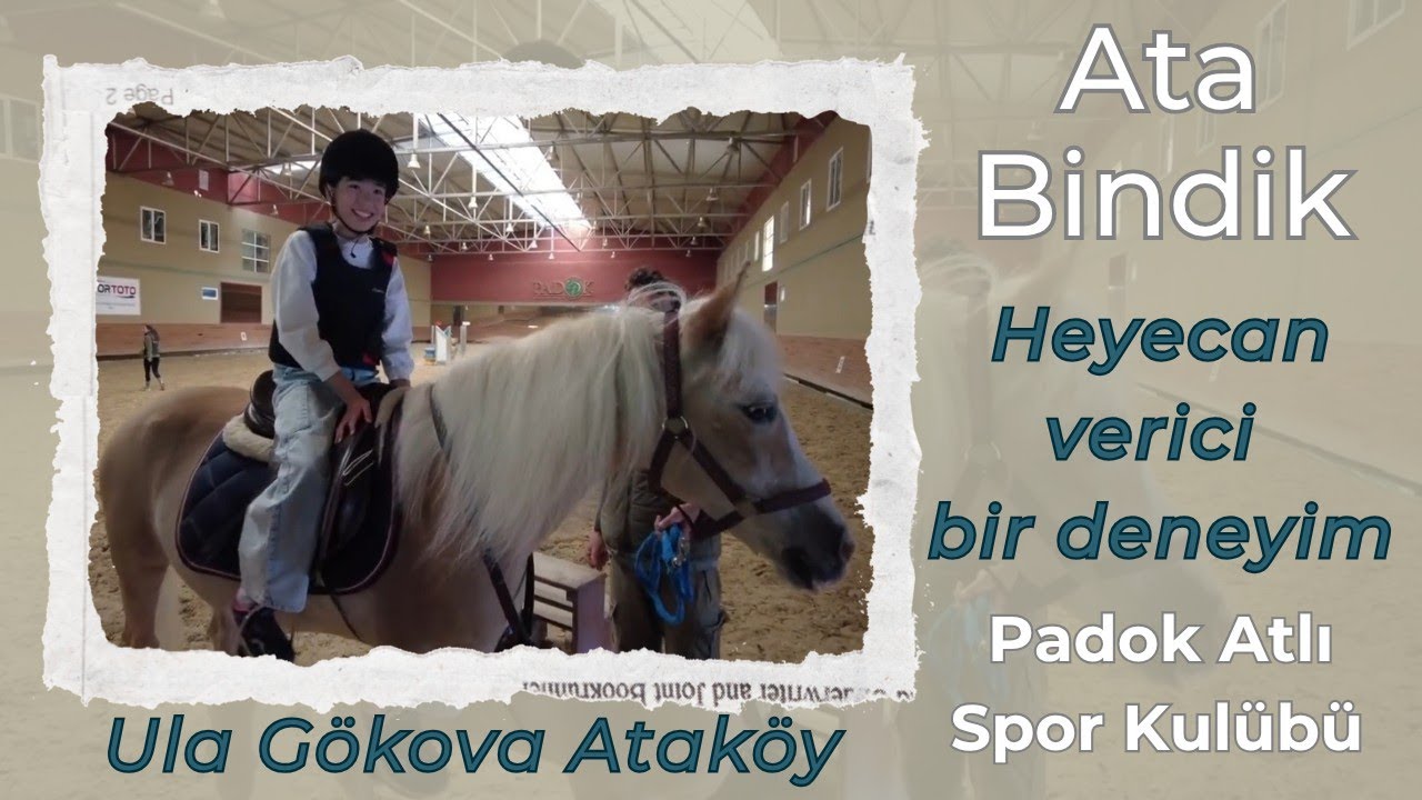 ATA BİNDİK! 🐴 ULA ATAKÖY PADOK AT ÇİFTLİĞİNDE HARİKA BİR GÜN GEÇİRDİK!