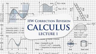 HW Correction Revision Calculus Lecture 1