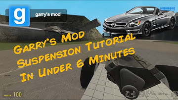 Gmod~ Suspension Tutorial