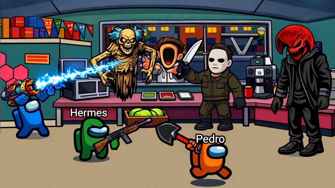 AMONG US vs. SHAWARMA KIOSK I Among Us ANIMATION