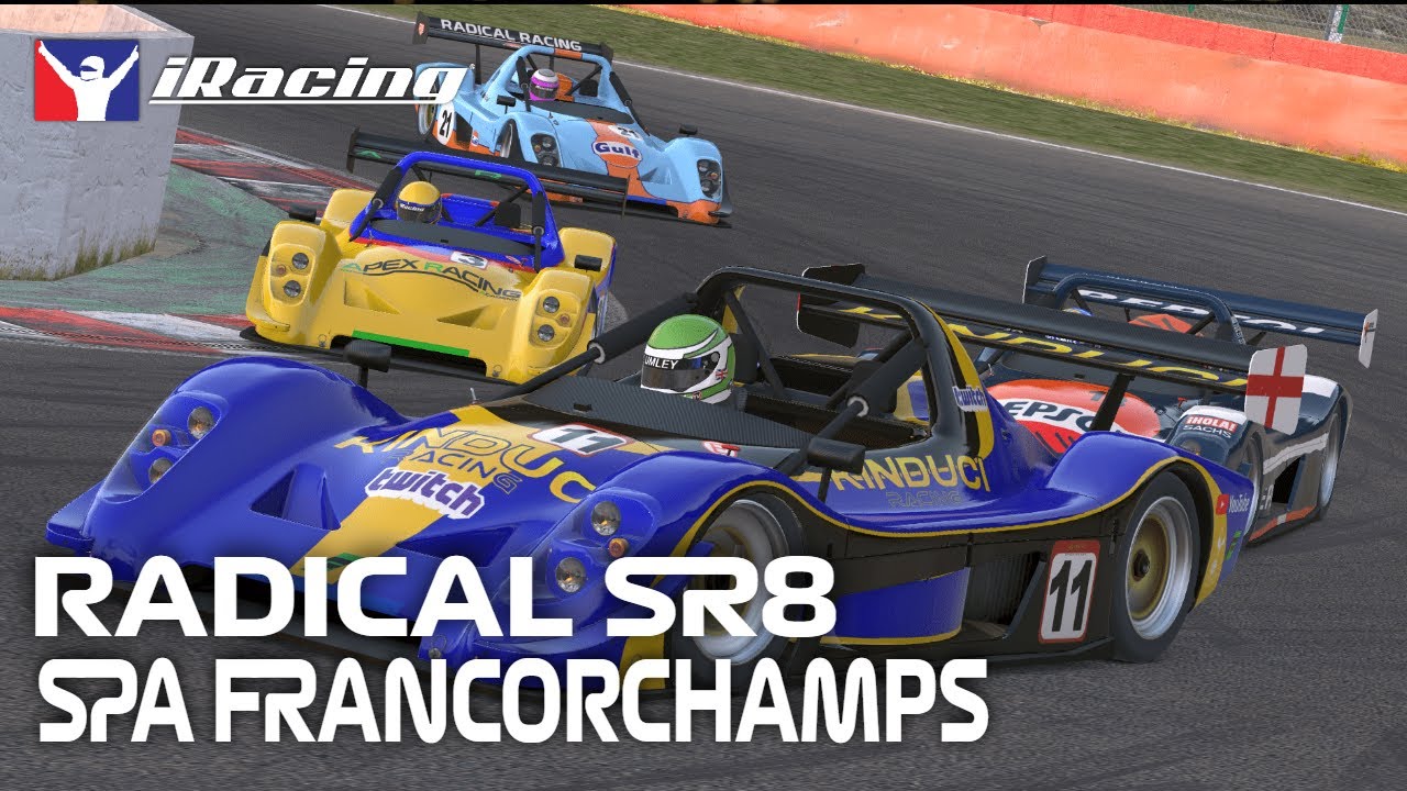 iRacing - Radical SR8 @ Spa Francorchamps [OSW SimuCube + FREX SQ Shifter]  