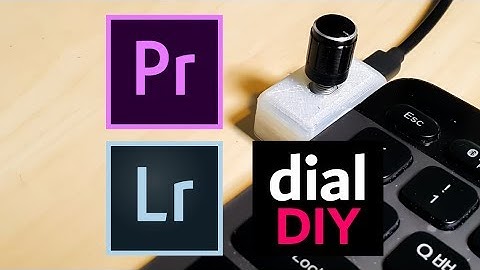 Midi controller | Premiere Pro | Lightroom | Navigation Dial DIY (NEW) |  Video Edit Jog Wheel USB
