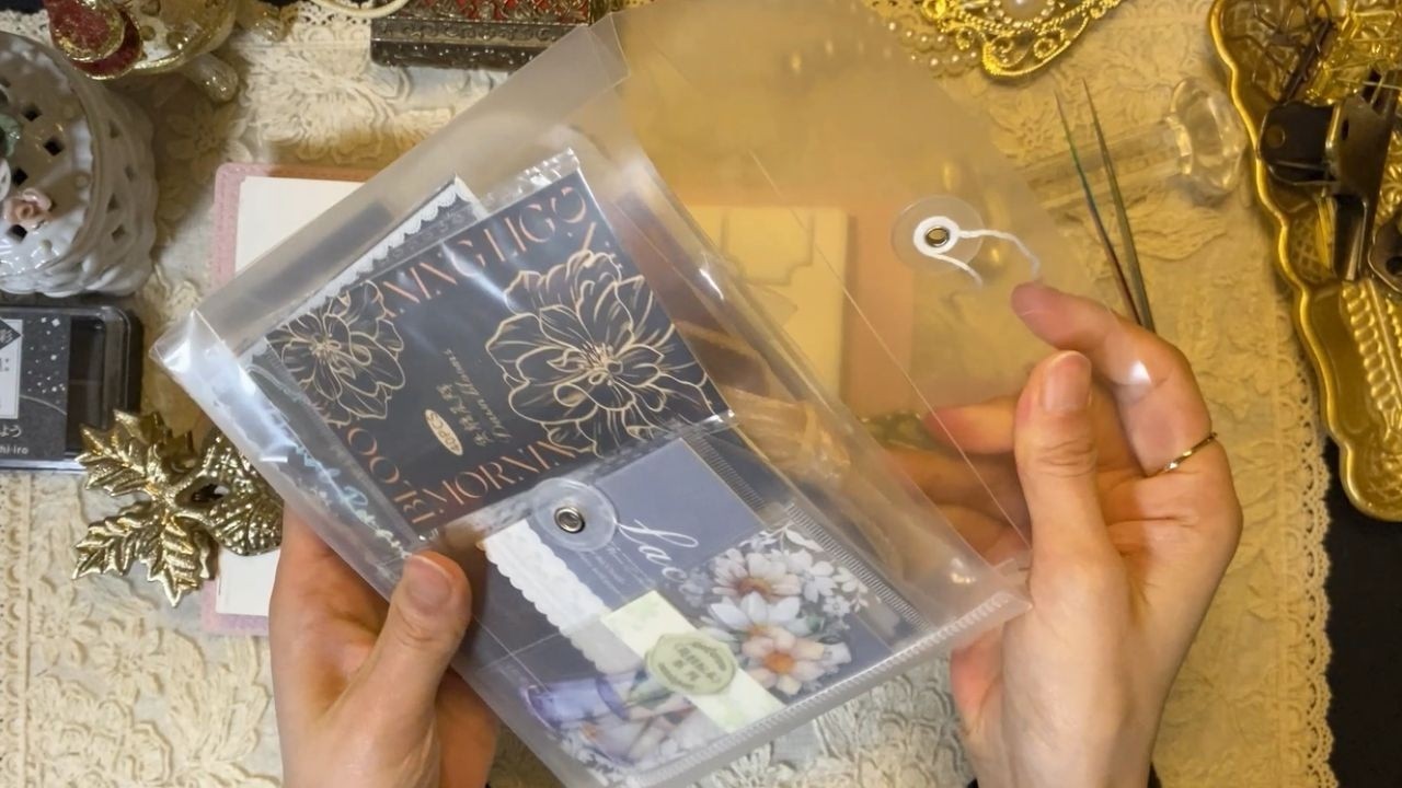 [ASMR]  | 花の雨 シンプルコラージュ ｜collage, Relaxing sounds | コラージュ,紙の音,睡眠,作業動画 |