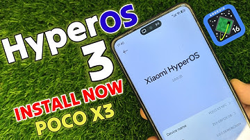 Install HyperOS 3 on Poco X3 | Android 16 Review, Benchmarks, Bugs, Battery& Full Installation Guide