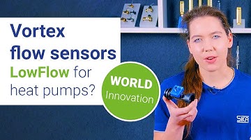 Vortex flow sensors from SIKA » VVX20 LowFlow [world first] » For highly efficient heat pumps