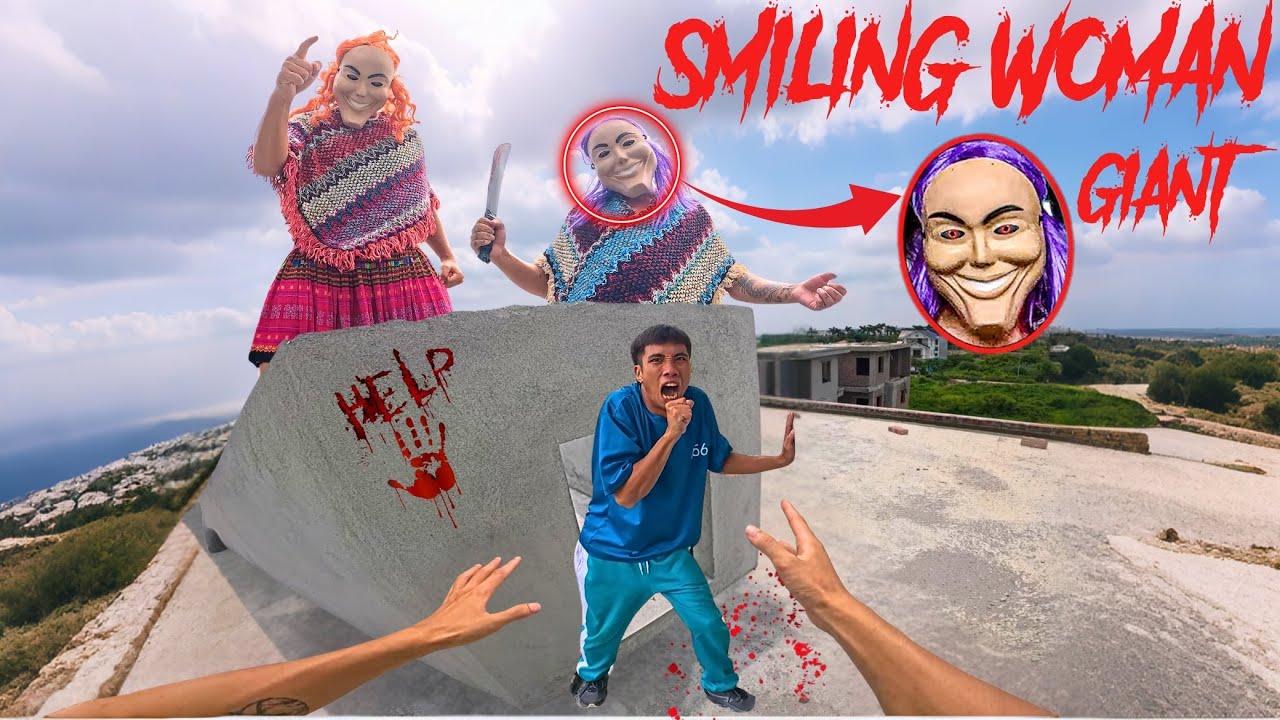 PARKOUR POV VS SMILING WOMAN ESCAPE IN REAL LIFE HORROR 17 | Bubbles Passion