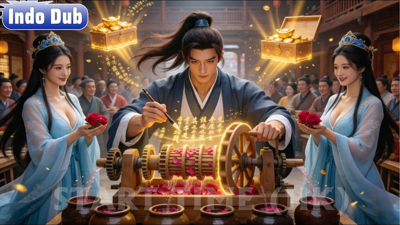 💥Pemuda menembus jadi pria dibatalkan tunangan; jual 3 puisi laku 3 juta, putri berebut menikah!