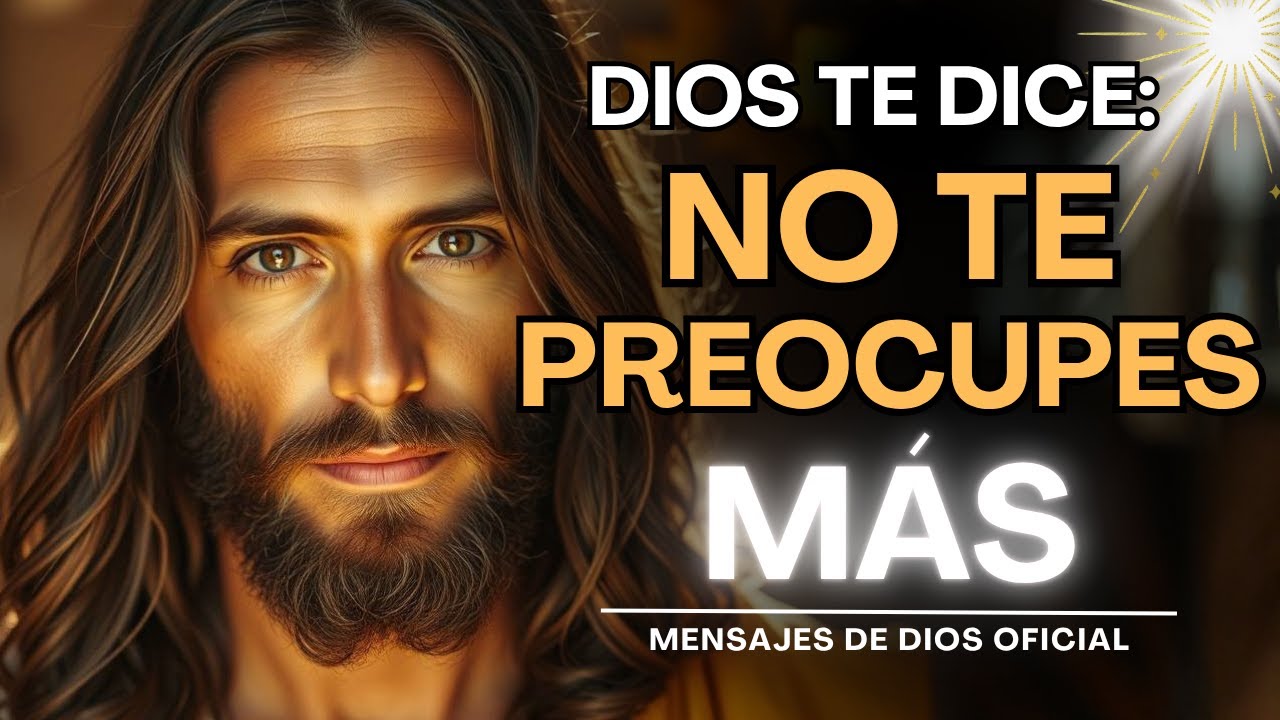 DIOS TE DICE: SUELTA LA ANSIEDAD, YO TENGO EL CONTROL