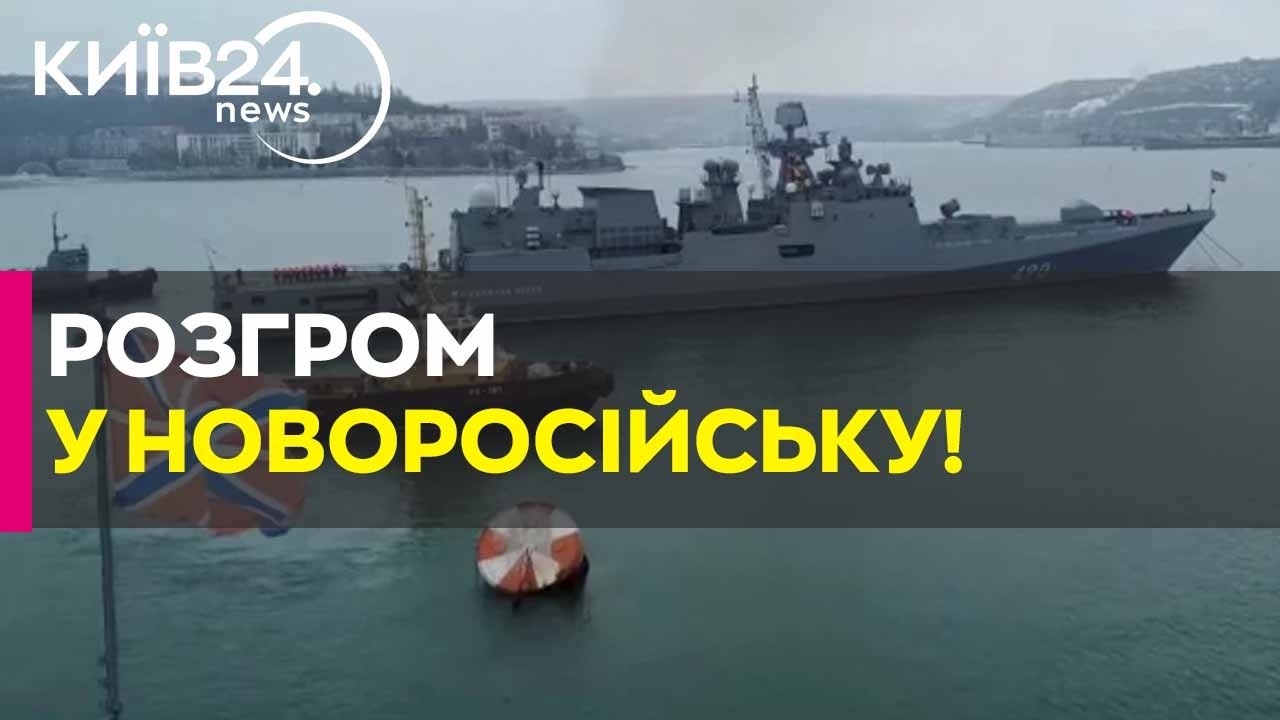 🚢💥ТЕРМІНОВО: Кадри з Новоросійська! Як українські дрони осліпили російські «Калібри»