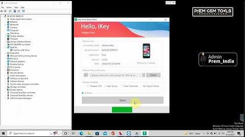 Ikey Prime Icloud Bypass Iphone 5S-X Support