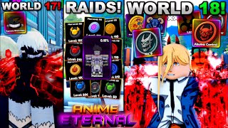 картинка: Проводите неограниченные рейды для ОГРОМНЫХ улучшений ОП в Roblox Anime Eternal... Вот что произо...