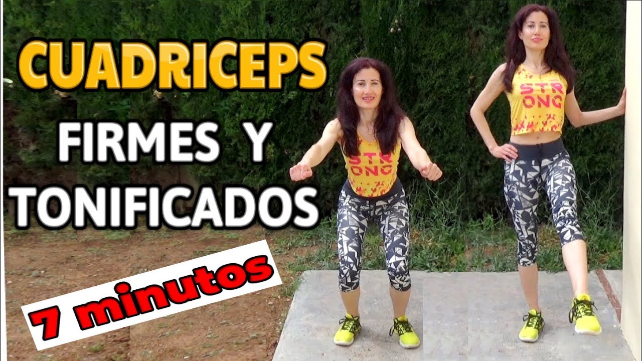 RUTINA CUADRICEPS | Tonificar piernas rápido en casa