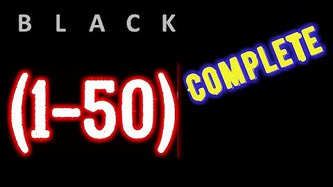 Black All Levels 1-50 Solution Hints (Bart Bonte) Android iOS