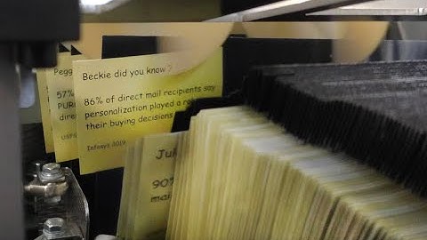 W+D introduces WORLD FIRST complete solution - 1:1 direct mail ENVELOPE for digital printers