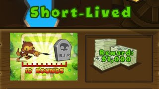 BTD5 Mobile 'ShortLived' Special Mission NAPS NLL Walkthrough