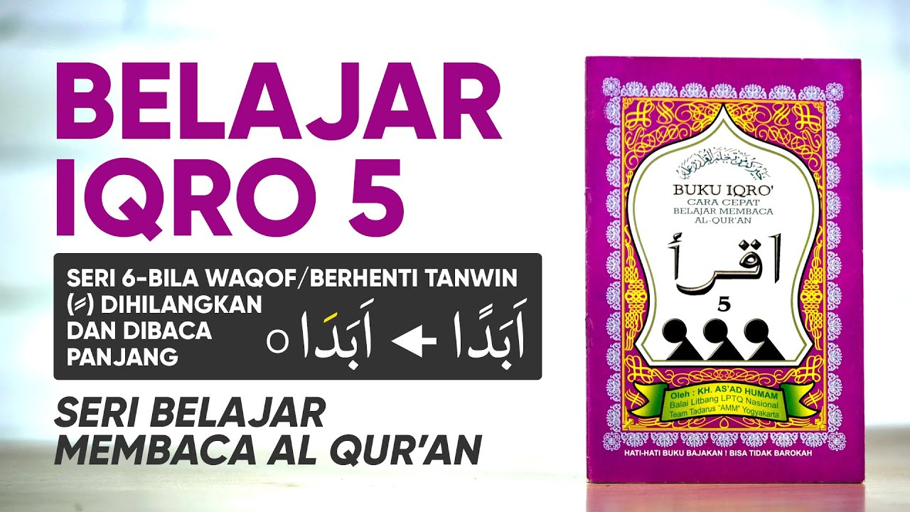 Belajar Mengaji Iqro 5 LENGKAP dengan Suara: Belajar Membaca AlQuran