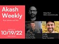 Akash Weekly - October 19th 2022