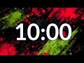 10 Minute Timer with Loud Ticking Clock | Focus & Study Timer