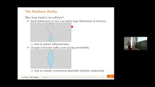 Hydro-mechanical modelling of fractured porous media: Well-posedness and iterative schemes |#105
