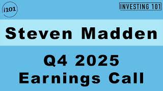 Steven Madden Q4 2025 Earnings Call