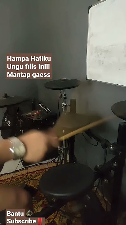 HAMPA HATIKU UNGU FILLS INI MANTAP GAESS‼️#belajardrumpemula #belajardrum #fills