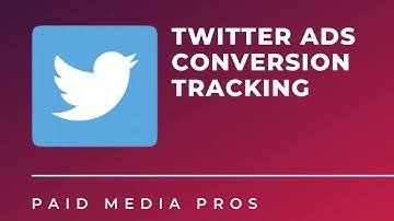 Twitter Ads Conversion Tracking