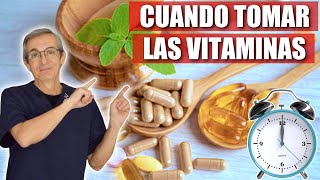 MEJOR MOMENTO del DÍA para TOMAR las VITAMINAS