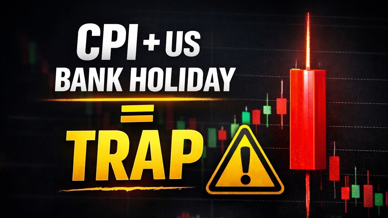 CANADIAN CPI + US Bank Holiday = TRAP ⚠️