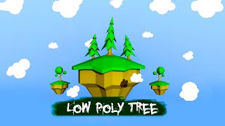How to make Low Poly Trees