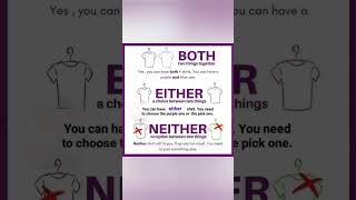 Download Lagu Grammar in Seconds| Both vs Either vs Neither #speakenglish #shorts #grammar #iwanttobreakfree #yt MP3 Download Lagu Grammar in Seconds| Both vs Either vs Neither #speakenglish #shorts #grammar #iwanttobreakfree #yt MP3