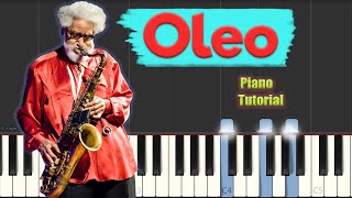 Sonny Rollins - Oleo - Jazz Piano Tutorial