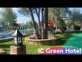Прогулка по территории отеля IC Green Palace + обзор номера Standart Room; Турция, Анталья, апрель