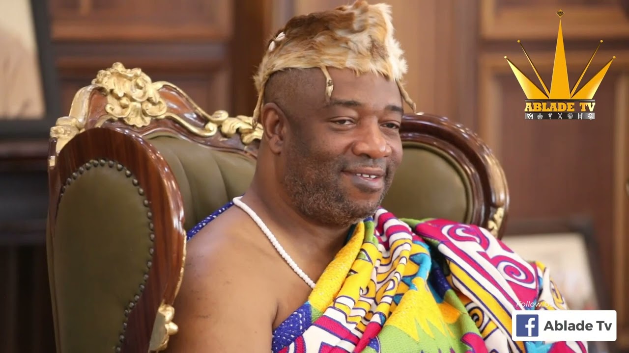 GA MANTSE NII TEIKO TSURU II MEETS FORMER PRESIDENT KUFUOR OCCASIONED ON FATHER'S DAY