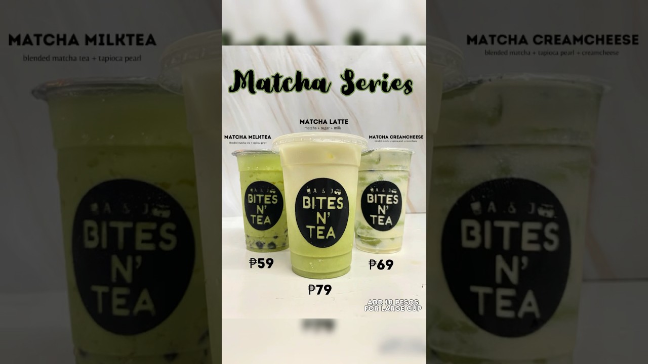 #matchadrinks