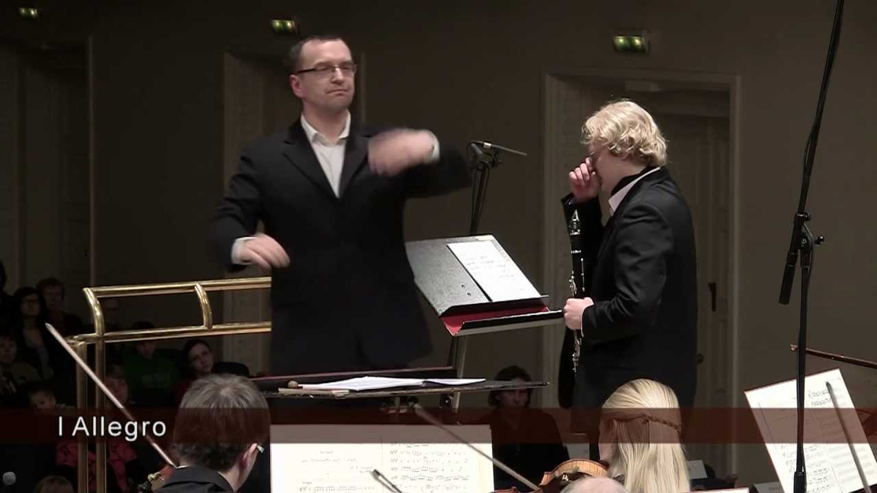 Wolfgang Amadeus Mozart - Klarnetikontsert A-duur KV 622 (I Allegro)