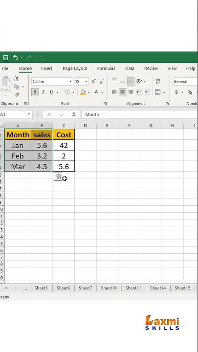 How To Convert Data Into Chart With Just One Click In MS Excel In ...
