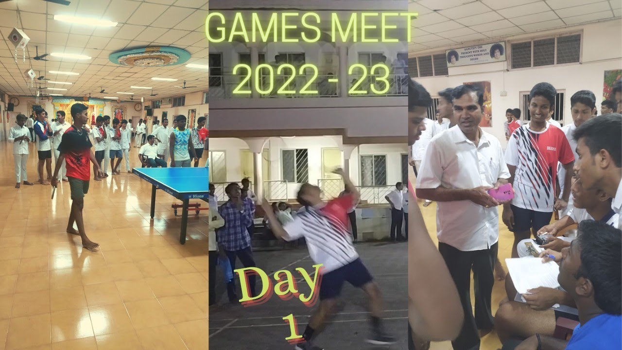 GAMES MEET 2022- 23 (Day 1)