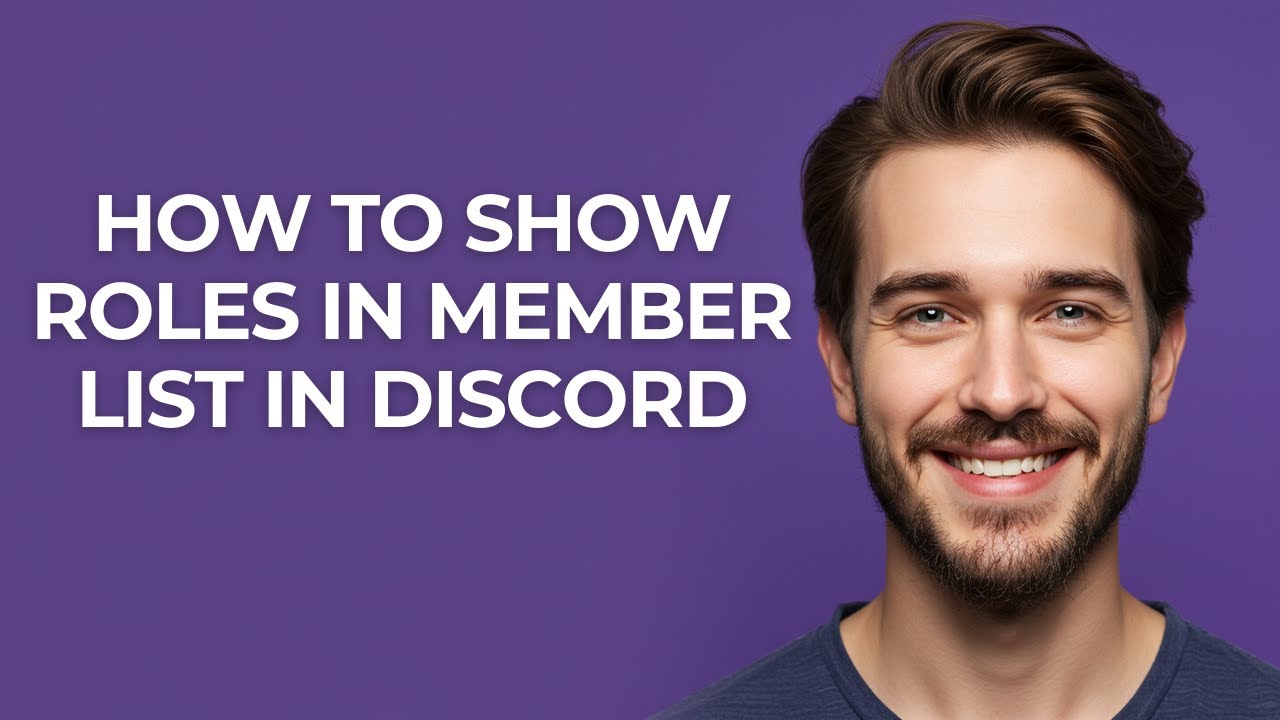 How To Show Roles In Member List In Discord - GUIDE!