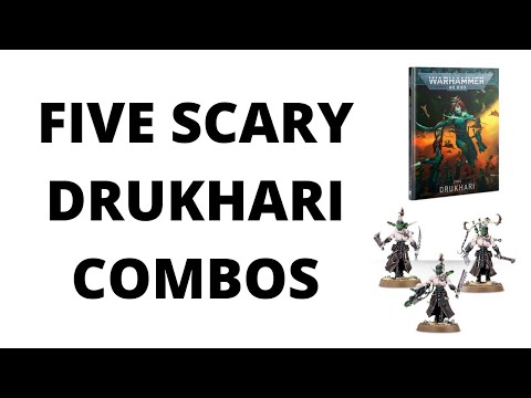 Five Scary Drukhari Combos in 9th Edition - Pray they Don't Take You Alive!