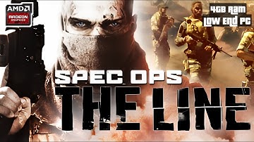Spec Ops: The Line on Low End PC | Spec Ops: The Line on TN Govt Laptop | 4GB RAM Gameplay (தமிழ்)