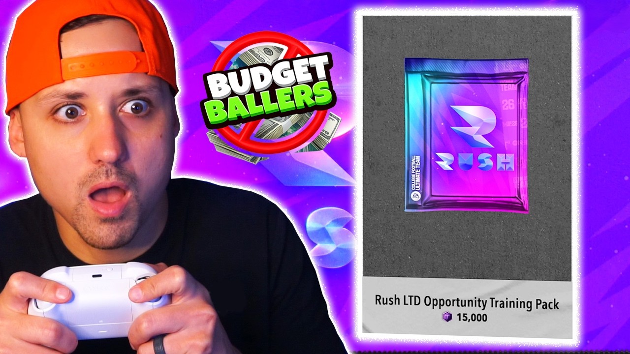 RUSH LTD PULL! THESE RUSH PACKS WERE FIRE! BUDGET BALLERS EP.3