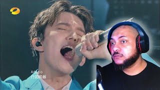 AMERICAN REACT TO | Adagio by Dimash @ The singer