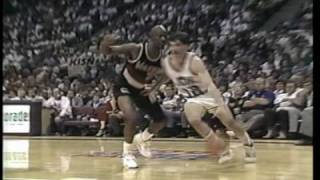 Blazers Highlights 1991 Western Conference Semi Finals vs Jazz