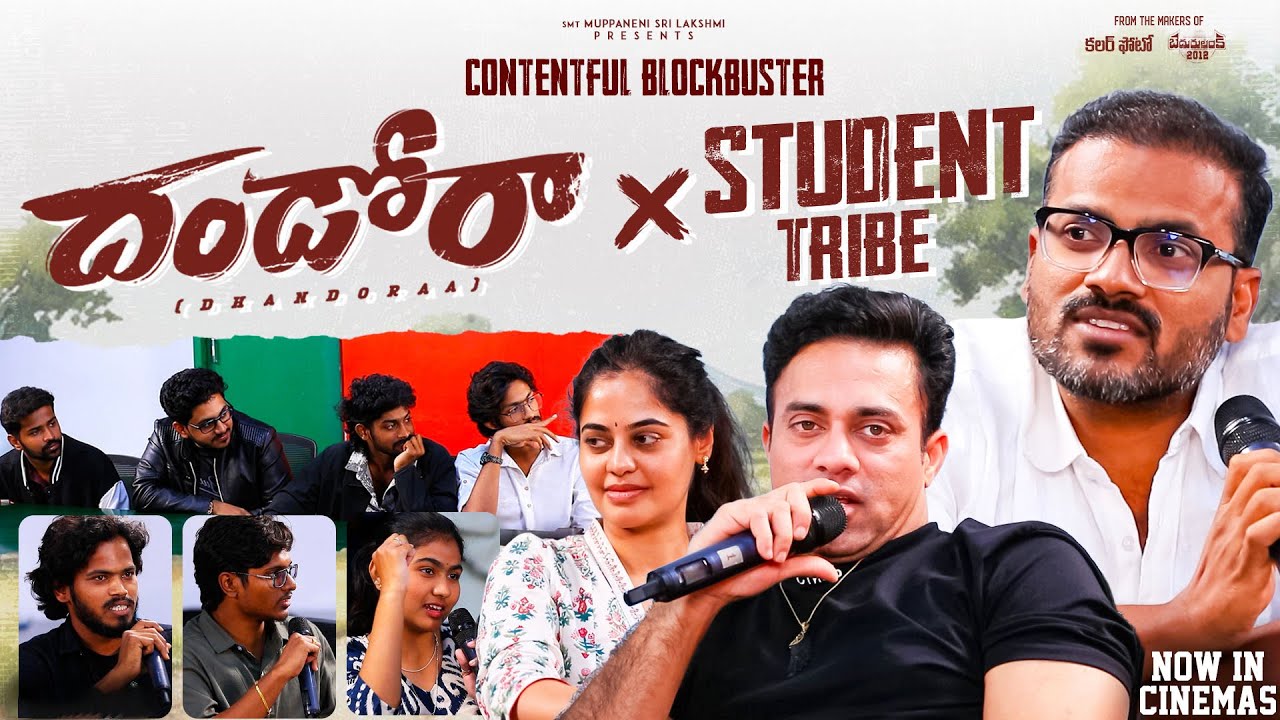 2️⃣ Dhandoraa X Student Tribe | Navdeep, Bindu Madhavi 🔥| Behind The Scenes 🤩 | Tollywood
