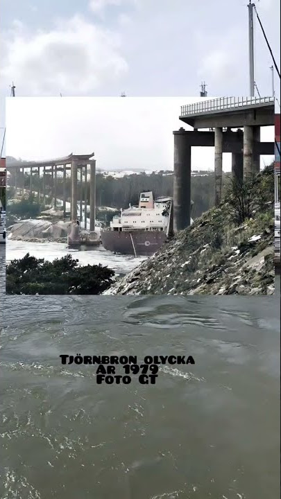 Tjörnbron olyckaÅr 1979Foto GT