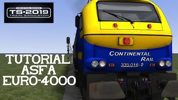 🚆 Tutorial Train Simulator 2019 | ASFA y EURO-4000